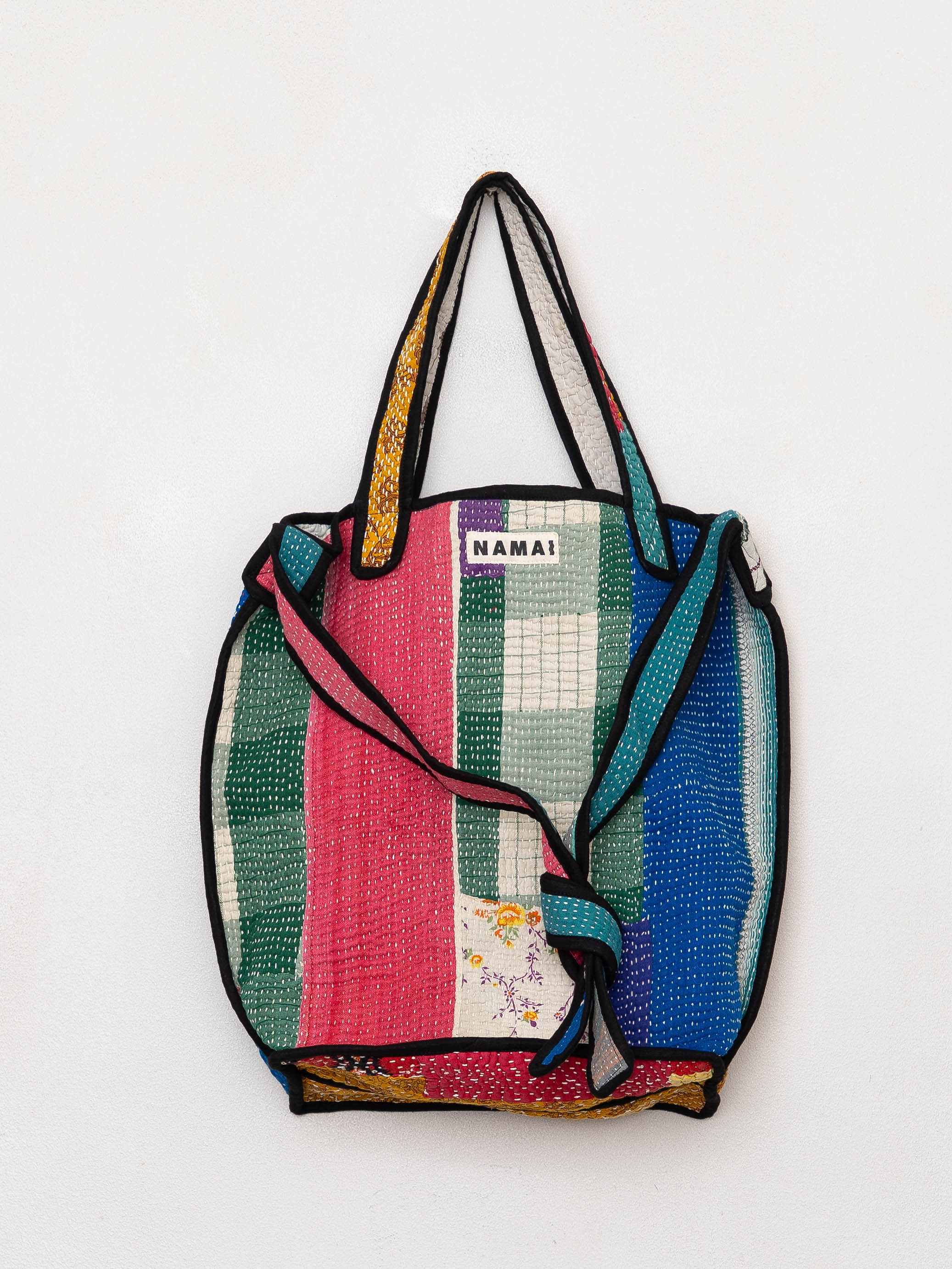 The Xoti II Zero-Waste Quilted Kantha Bag