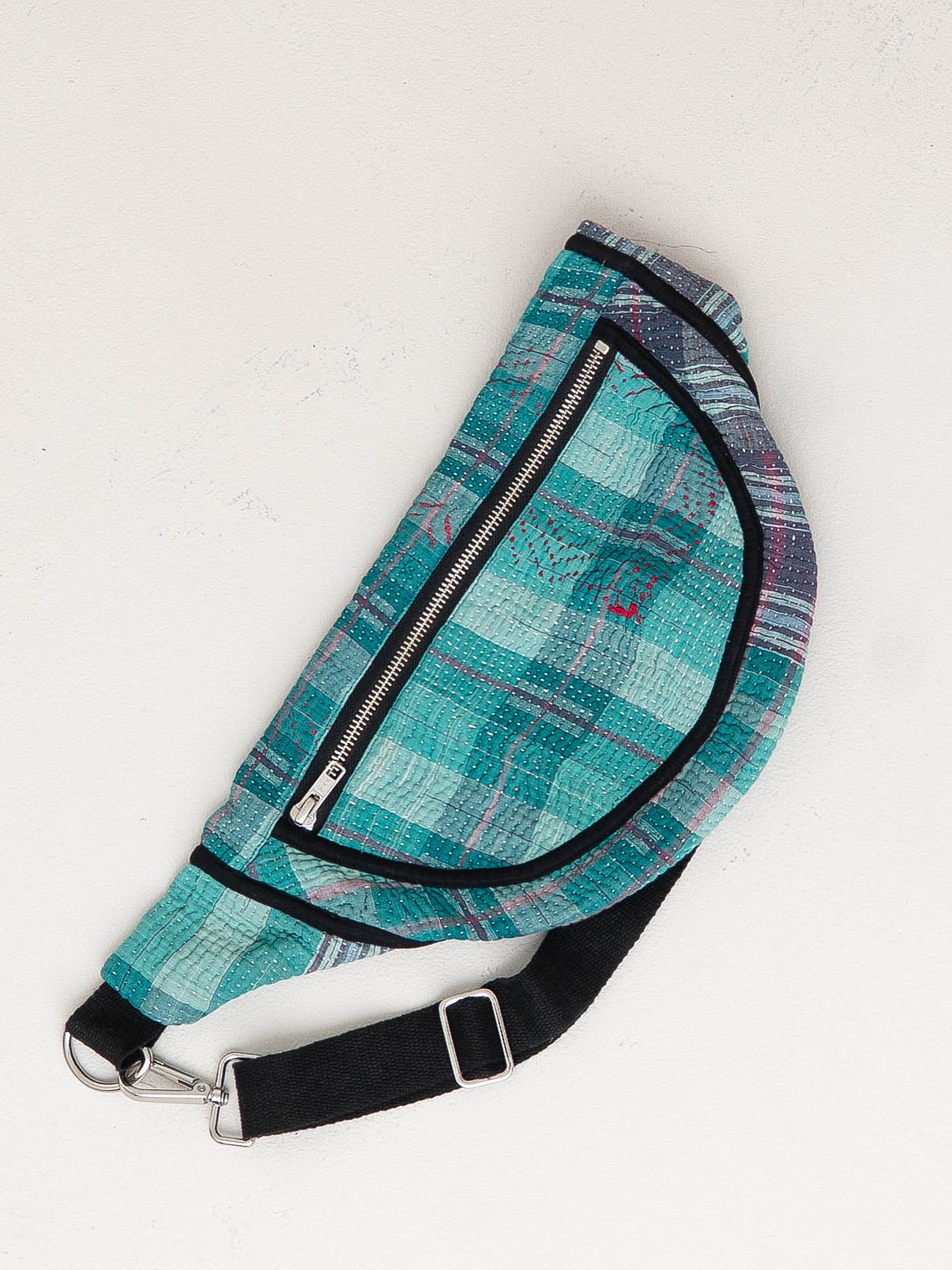 The Faiza Quilted Kantha Belt Bag