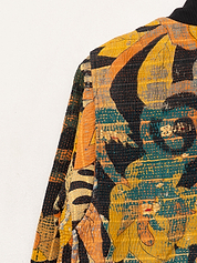 The Veda Quilted One-of-a-Kind Bomber Jacket - Large