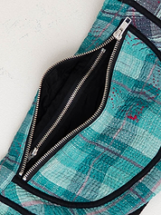 The Faiza Quilted Kantha Belt Bag