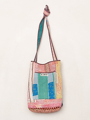 The Xoti II Zero-Waste Quilted Kantha Bag