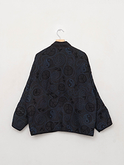The Ladhiya Quilted Suzani Kantha Jacket