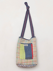 The Xoti II Zero-Waste Quilted Kantha Bag