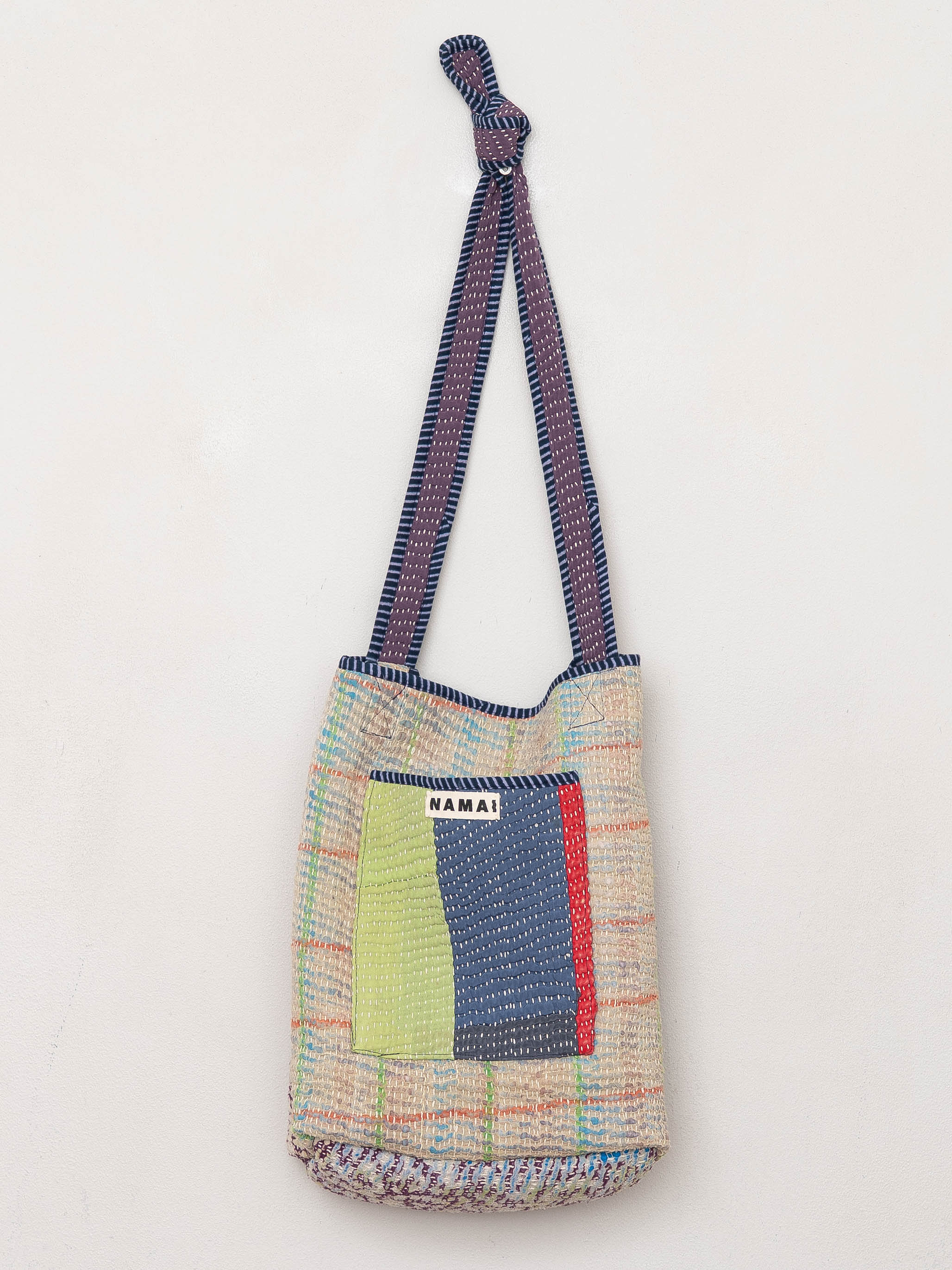 The Xoti II Zero-Waste Quilted Kantha Bag