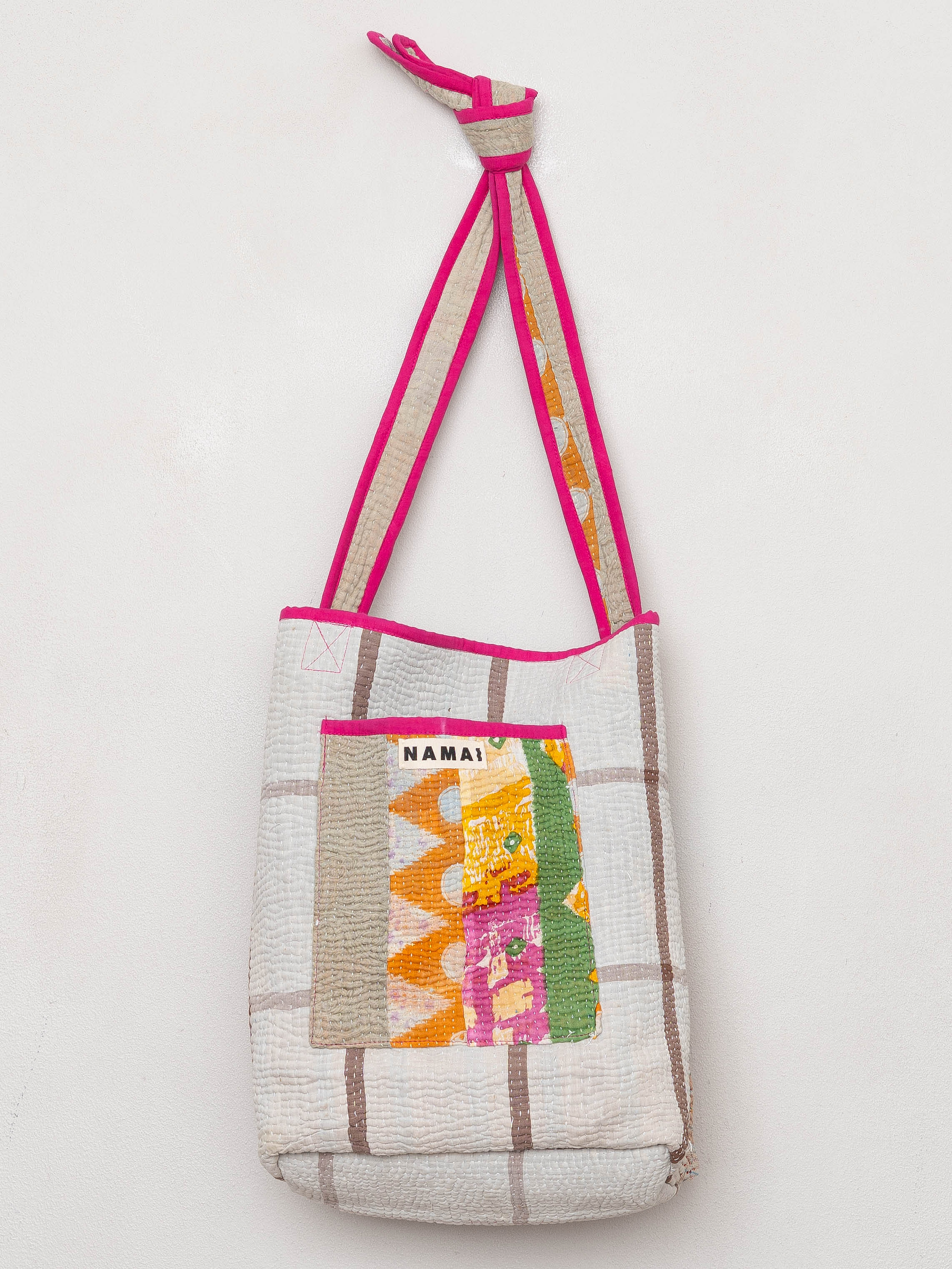 The Xoti II Zero-Waste Quilted Kantha Bag