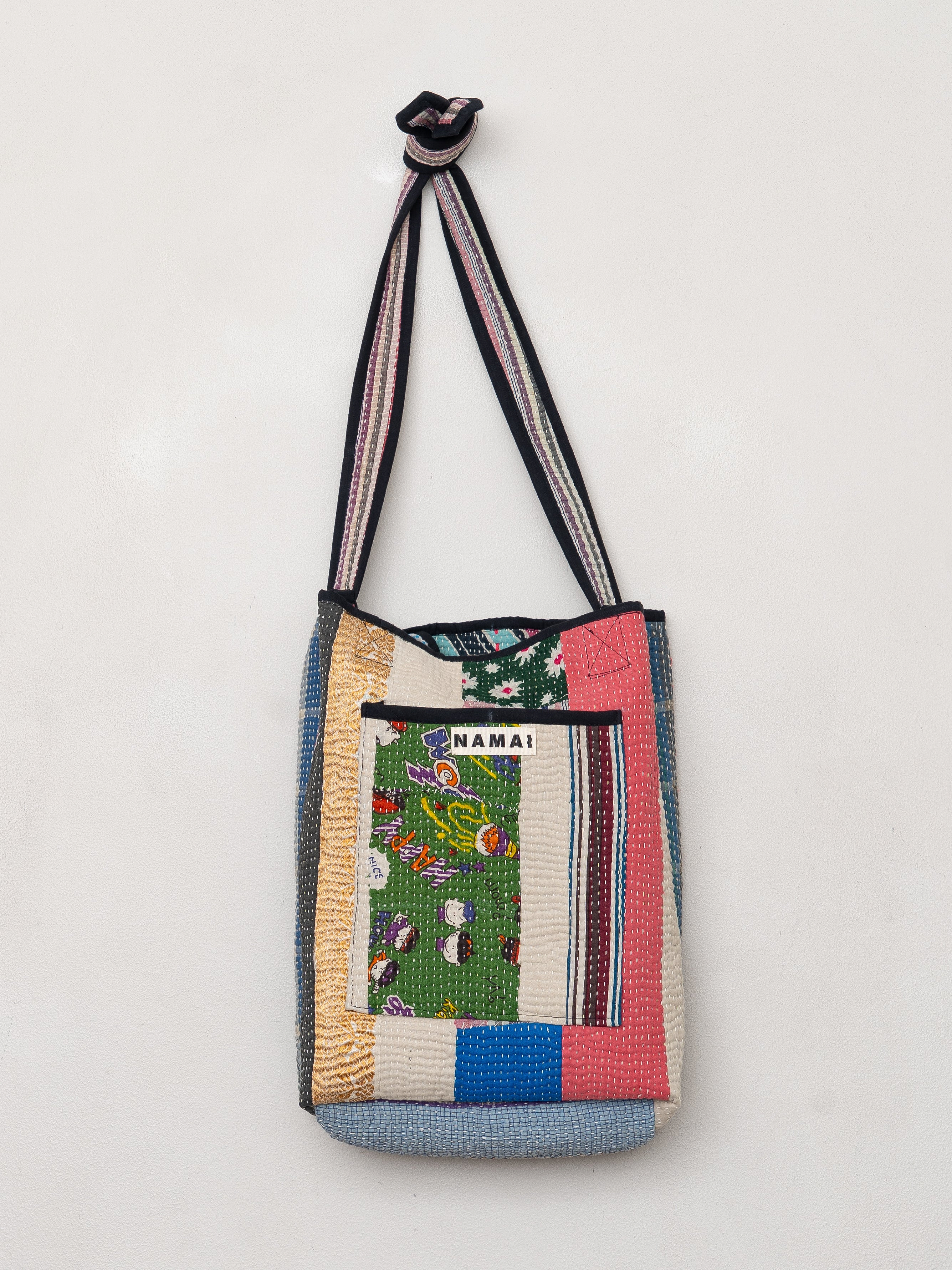 The Xoti II Zero-Waste Quilted Kantha Bag