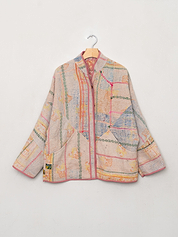 The Ladhiya Quilted Patchwork Kantha Jacket Wholesale
