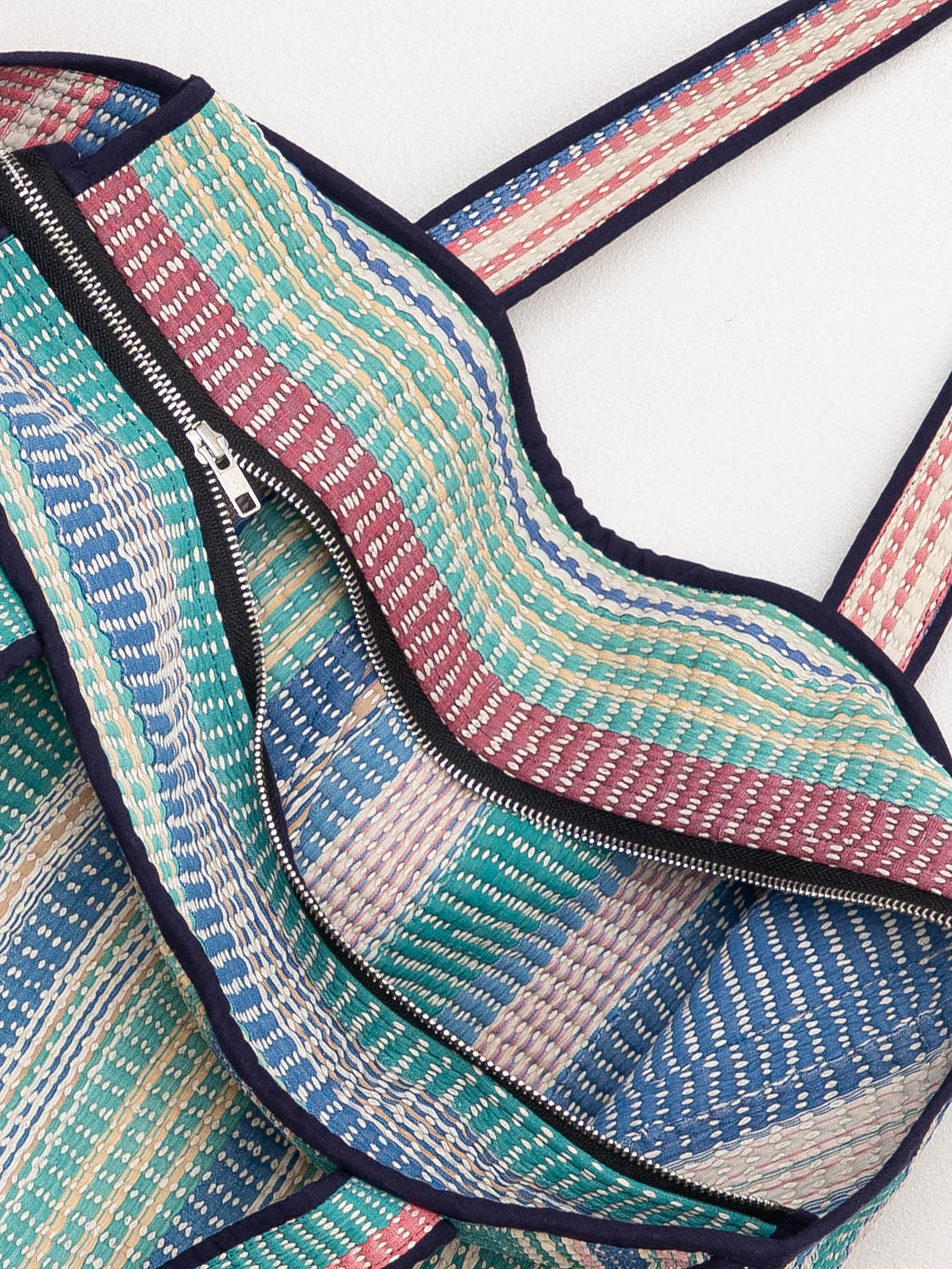 The Raksa Quilted Kantha Bag