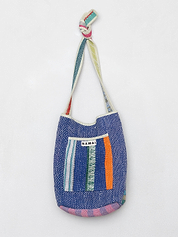 The Xoti II Zero-Waste Quilted Kantha Bag