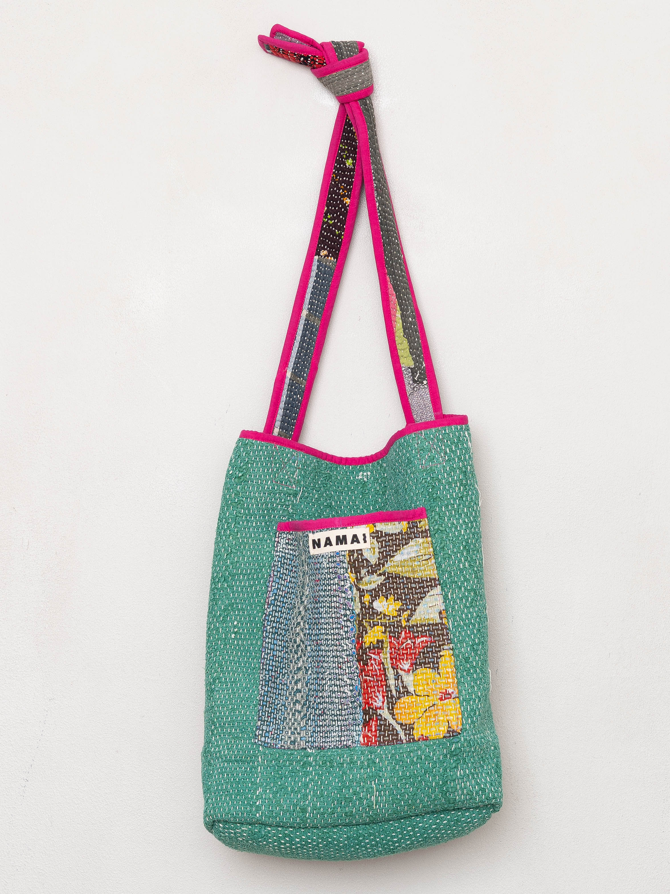 The Xoti II Zero-Waste Quilted Kantha Bag