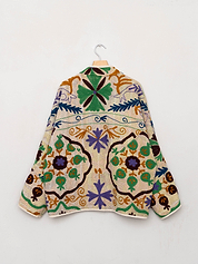 The Ladhiya Suzani Quilted Kantha Jacket