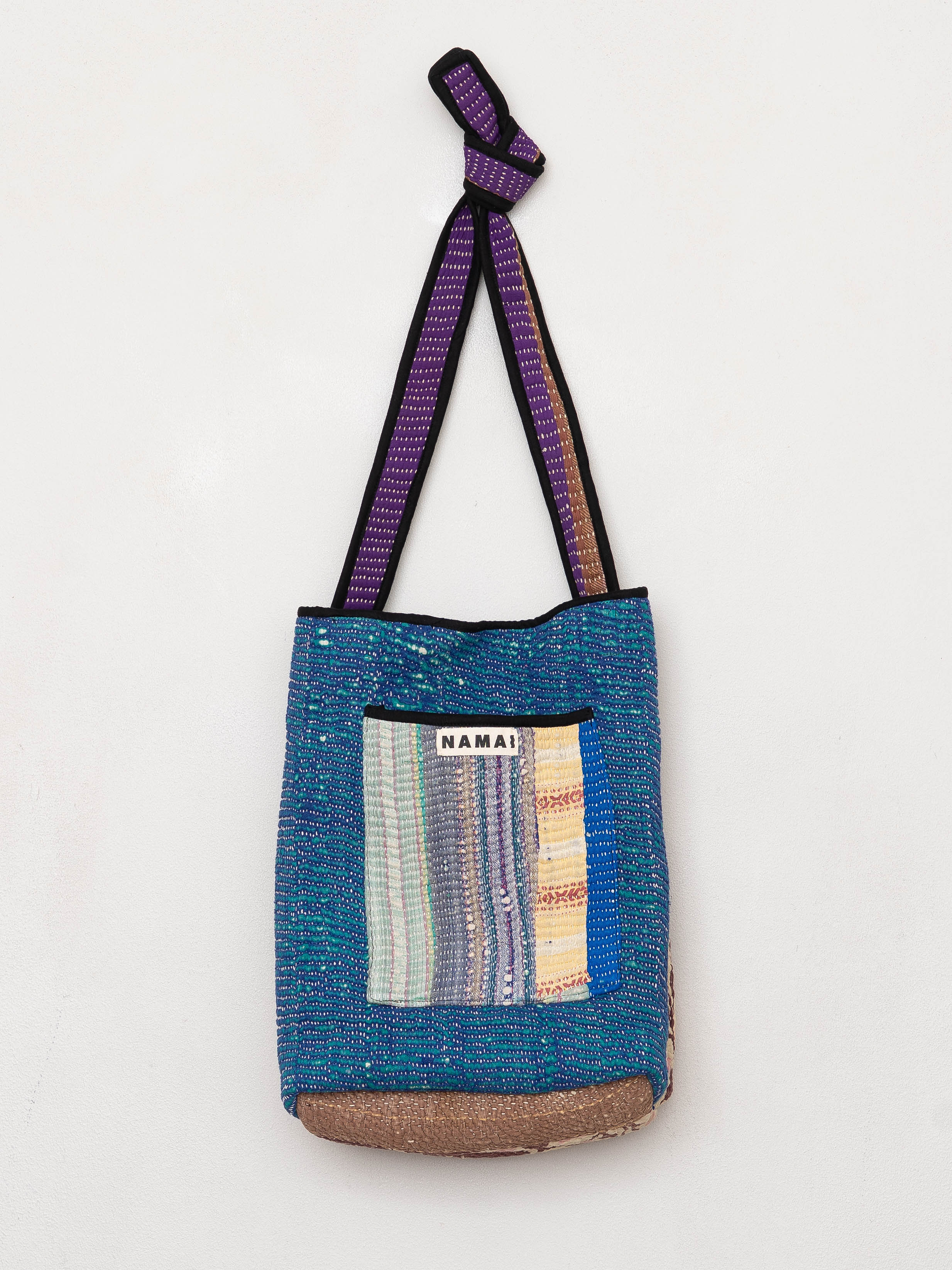 The Xoti II Zero-Waste Quilted Kantha Bag