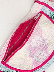 The Faiza Quilted Kantha Belt Bag
