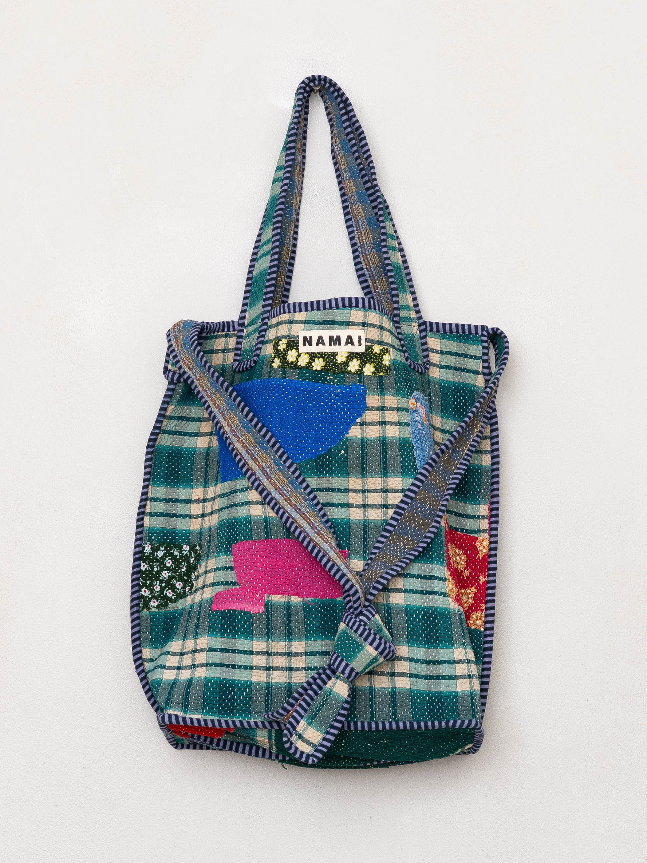 The Xoti II Zero-Waste Quilted Kantha Bag