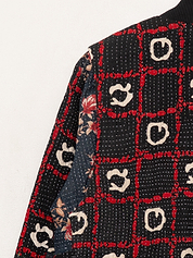 The Veda Quilted One-of-a-Kind Bomber Jacket - Large
