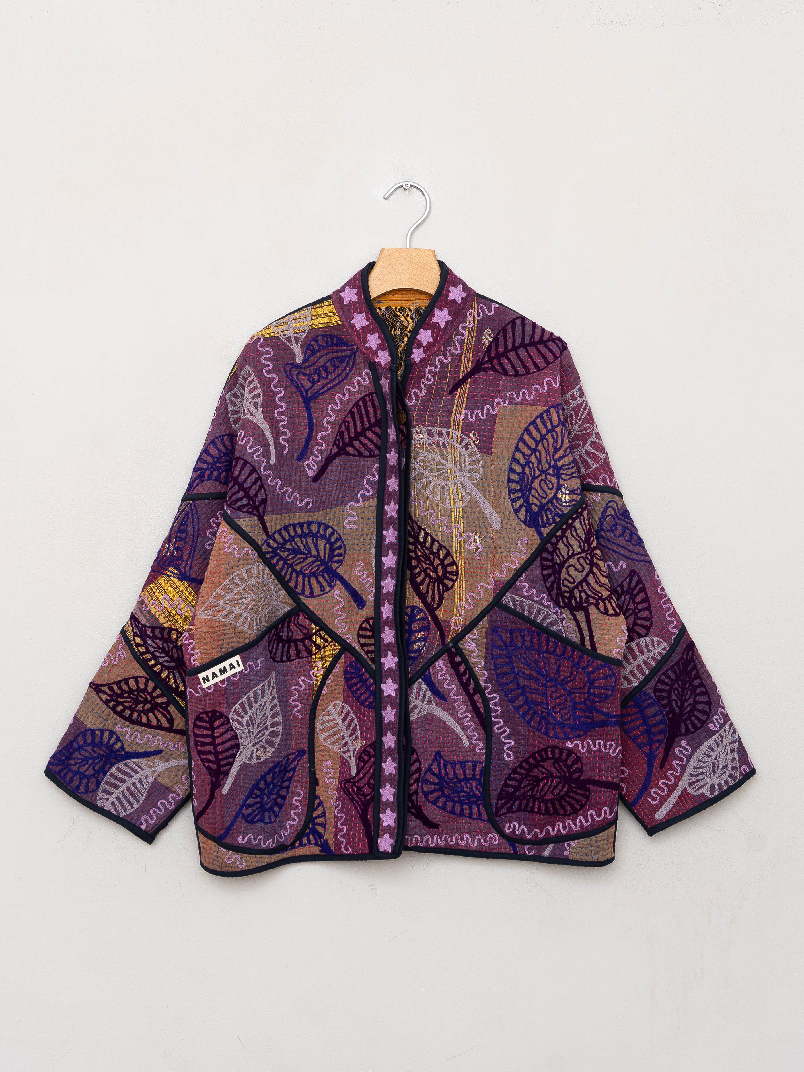 The Ladhiya Suzani Quilted Kantha Jacket