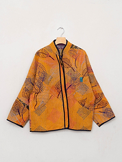 The Ladhiya Suzani Quilted Kantha Jacket