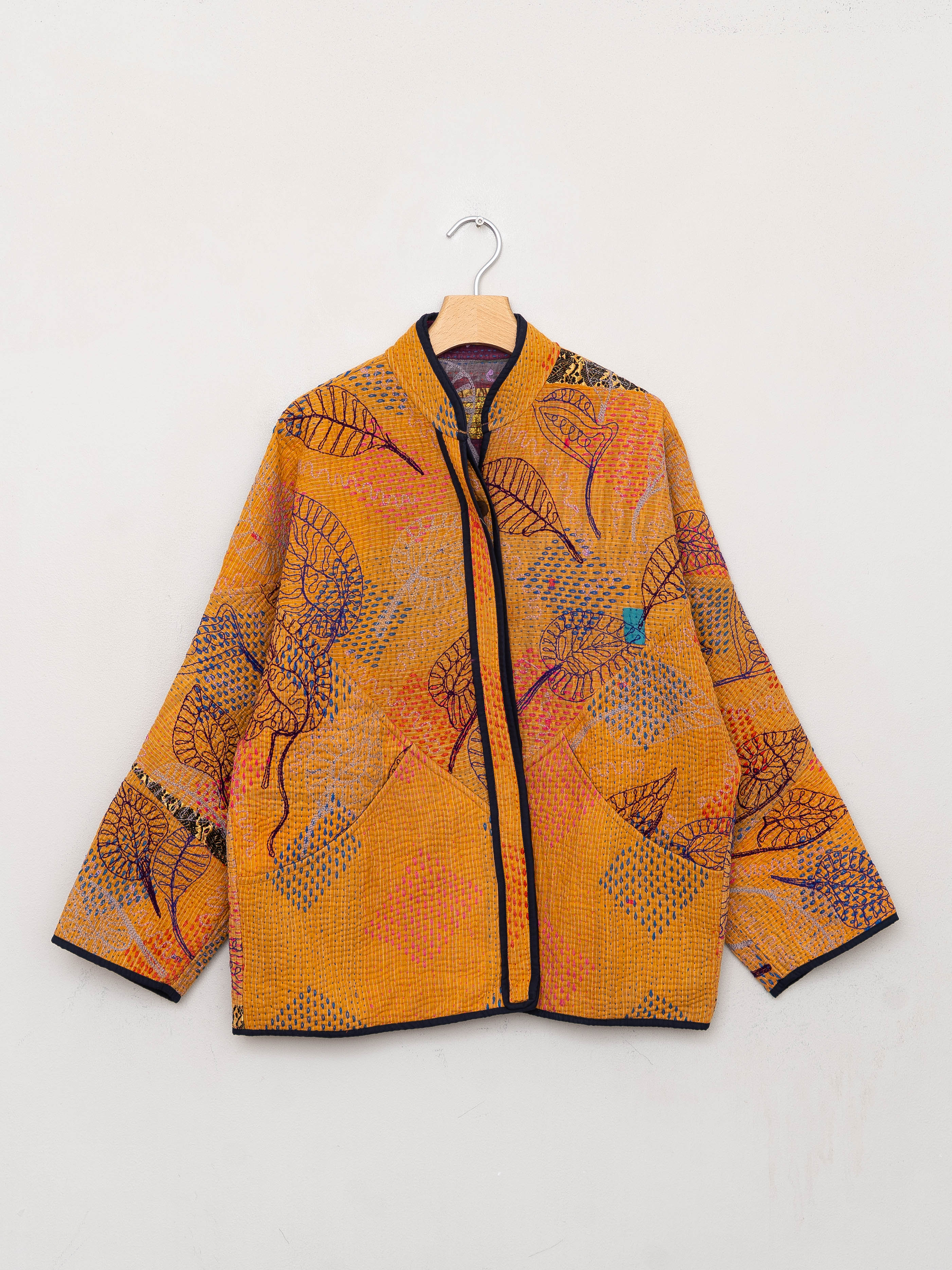 The Ladhiya Suzani Quilted Kantha Jacket