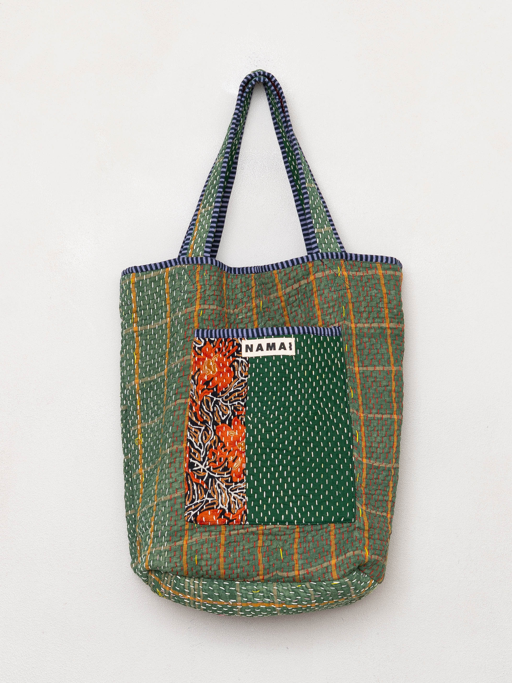 The Xoti II Zero-Waste Quilted Kantha Bag