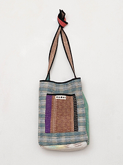 The Xoti II Zero-Waste Quilted Kantha Bag