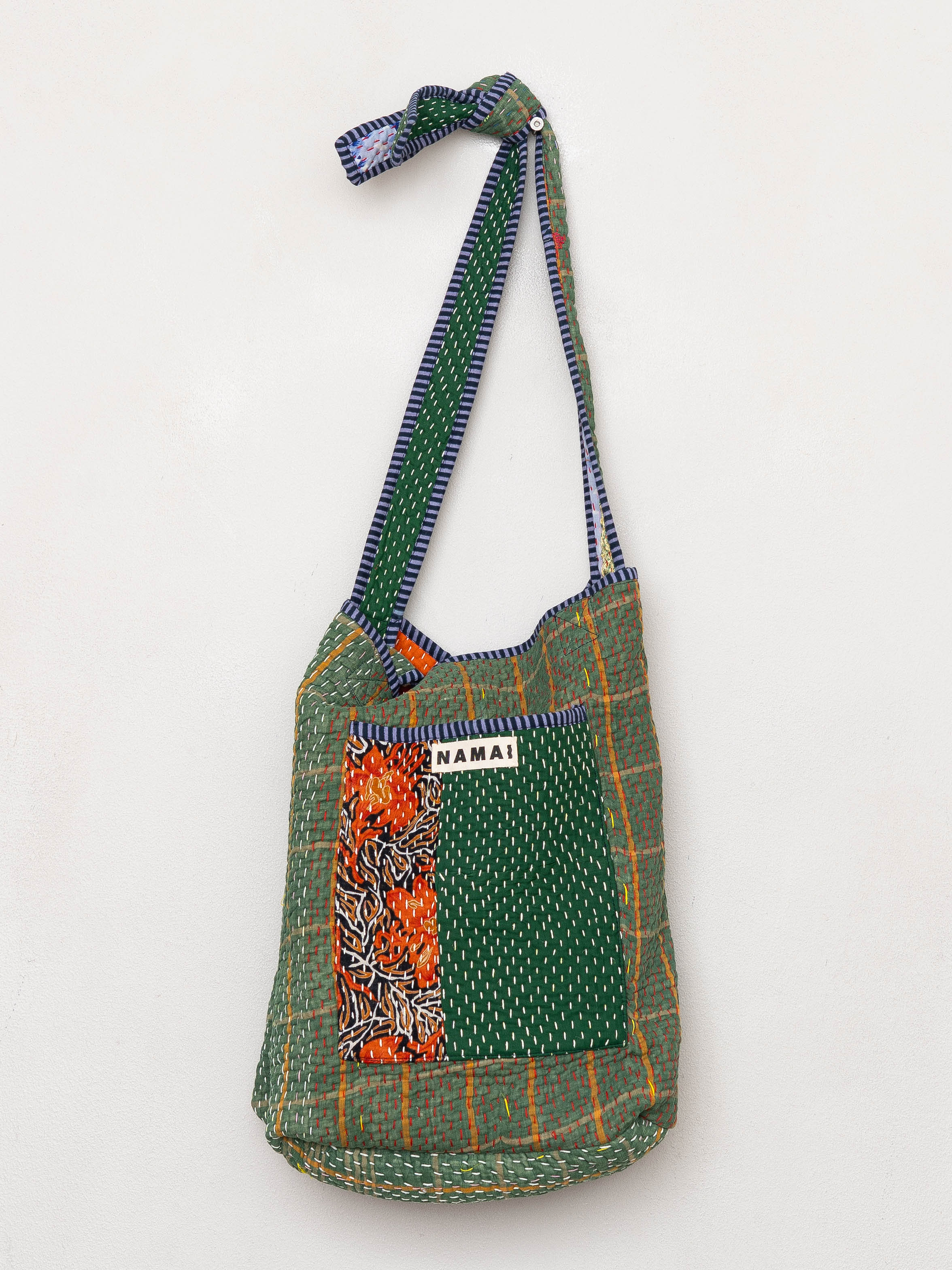 The Xoti II Zero-Waste Quilted Kantha Bag