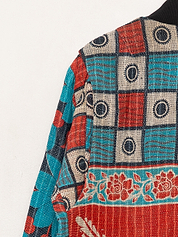 The Veda Quilted One-of-a-Kind Bomber Jacket - Large