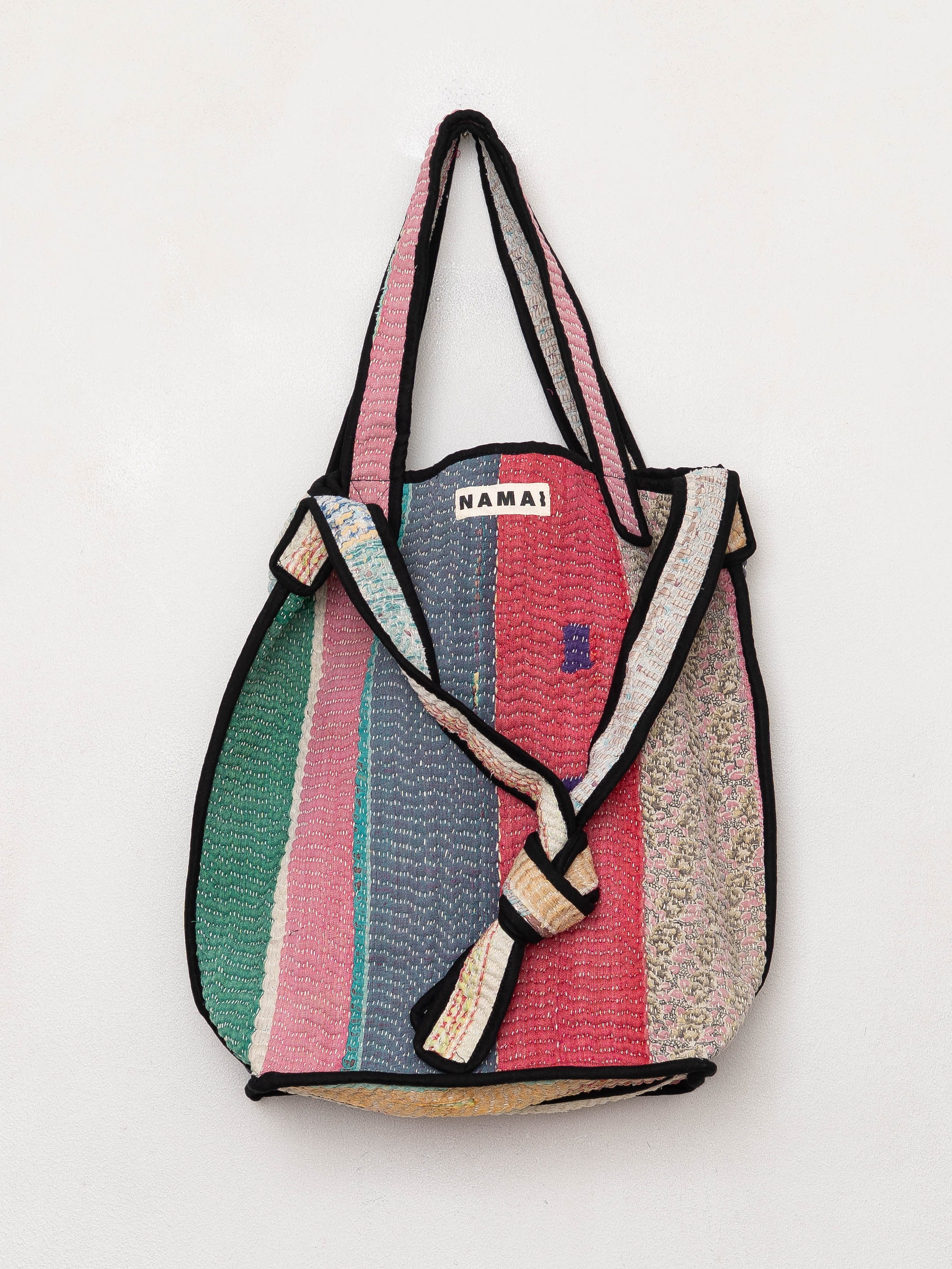 The Xoti II Zero-Waste Quilted Kantha Bag