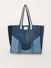 The Pasha Carryall Denim Tote Bag