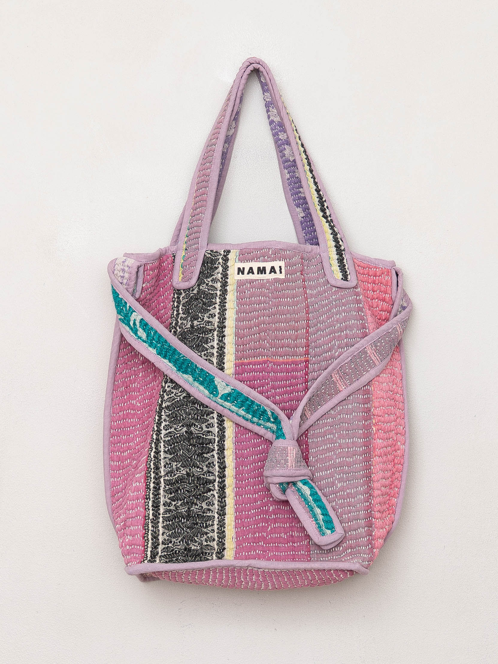 The Xoti II Zero-Waste Quilted Kantha Bag
