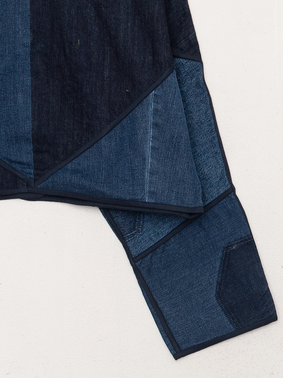 The Kaira Cropped Denim Jacket - Medium