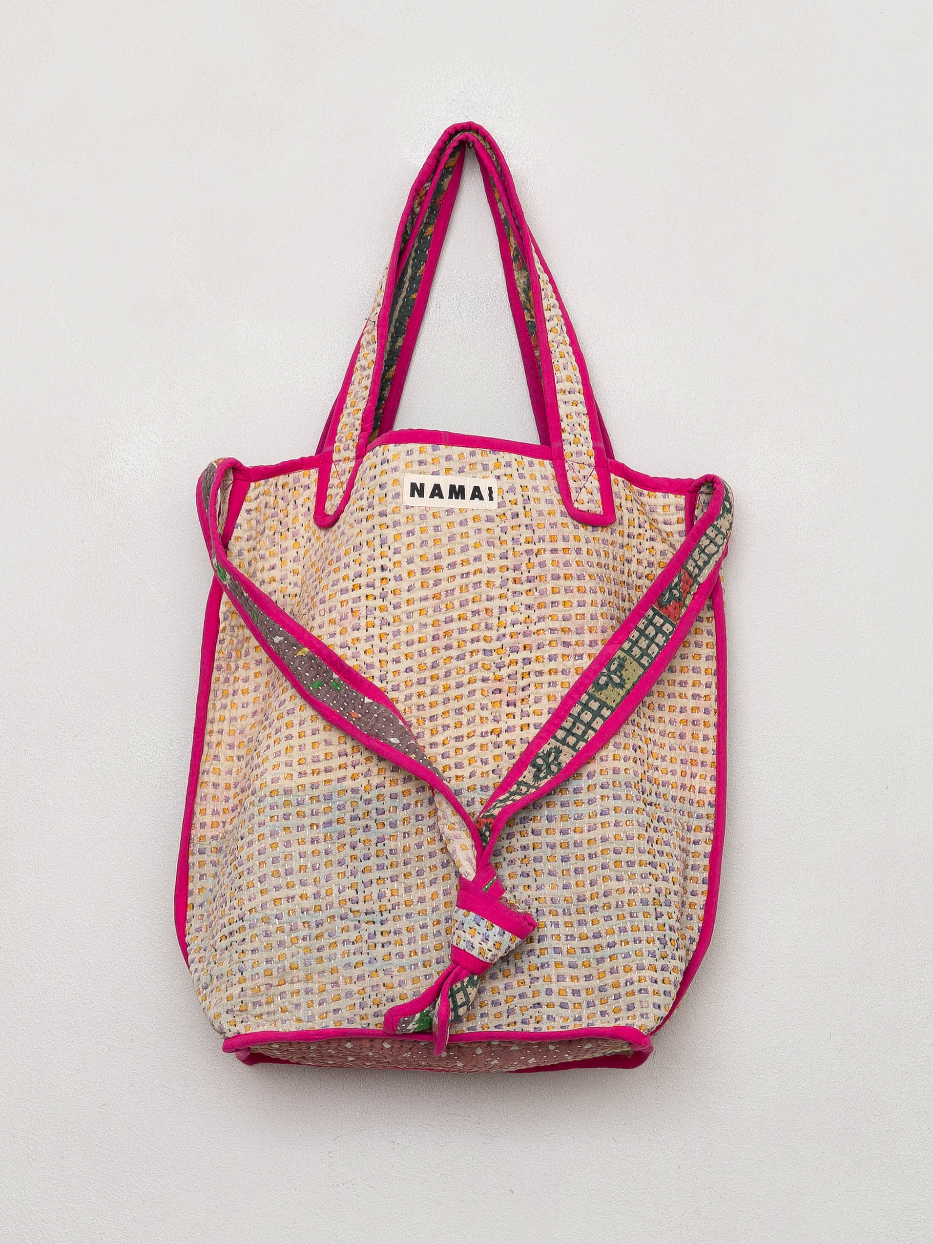 The Xoti II Zero-Waste Quilted Kantha Bag