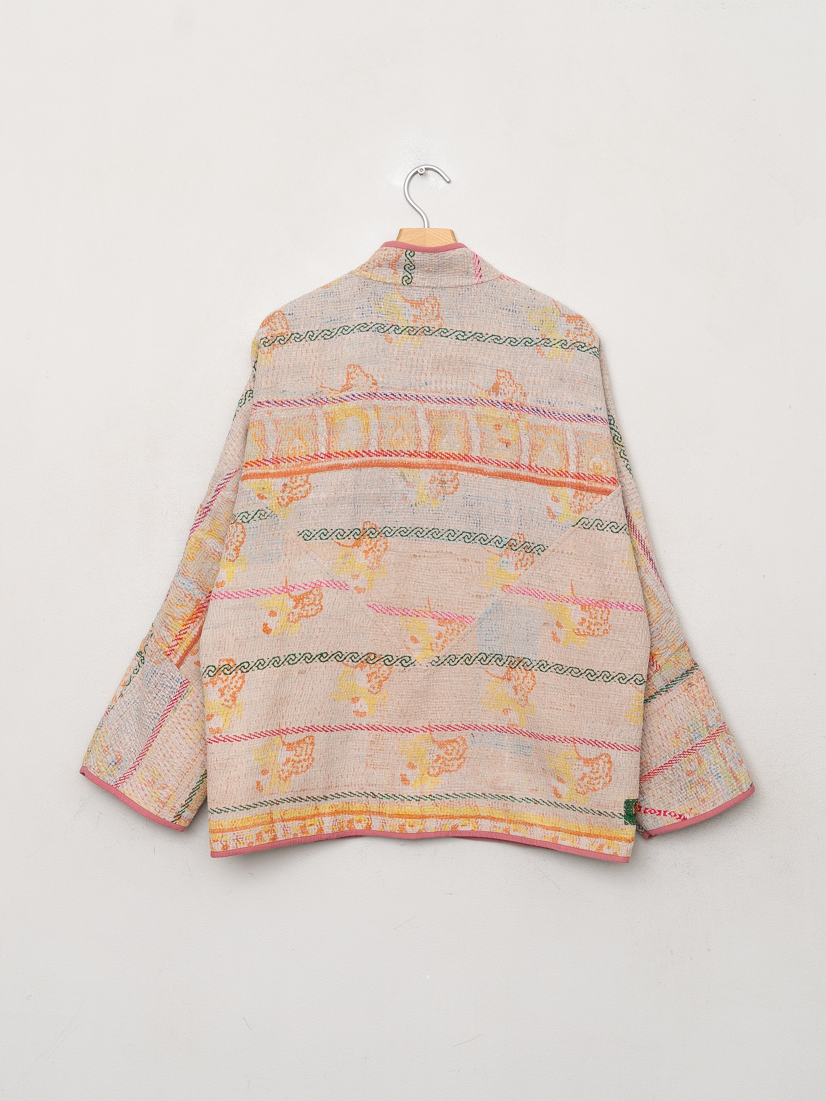 The Ladhiya Quilted Patchwork Kantha Jacket Wholesale