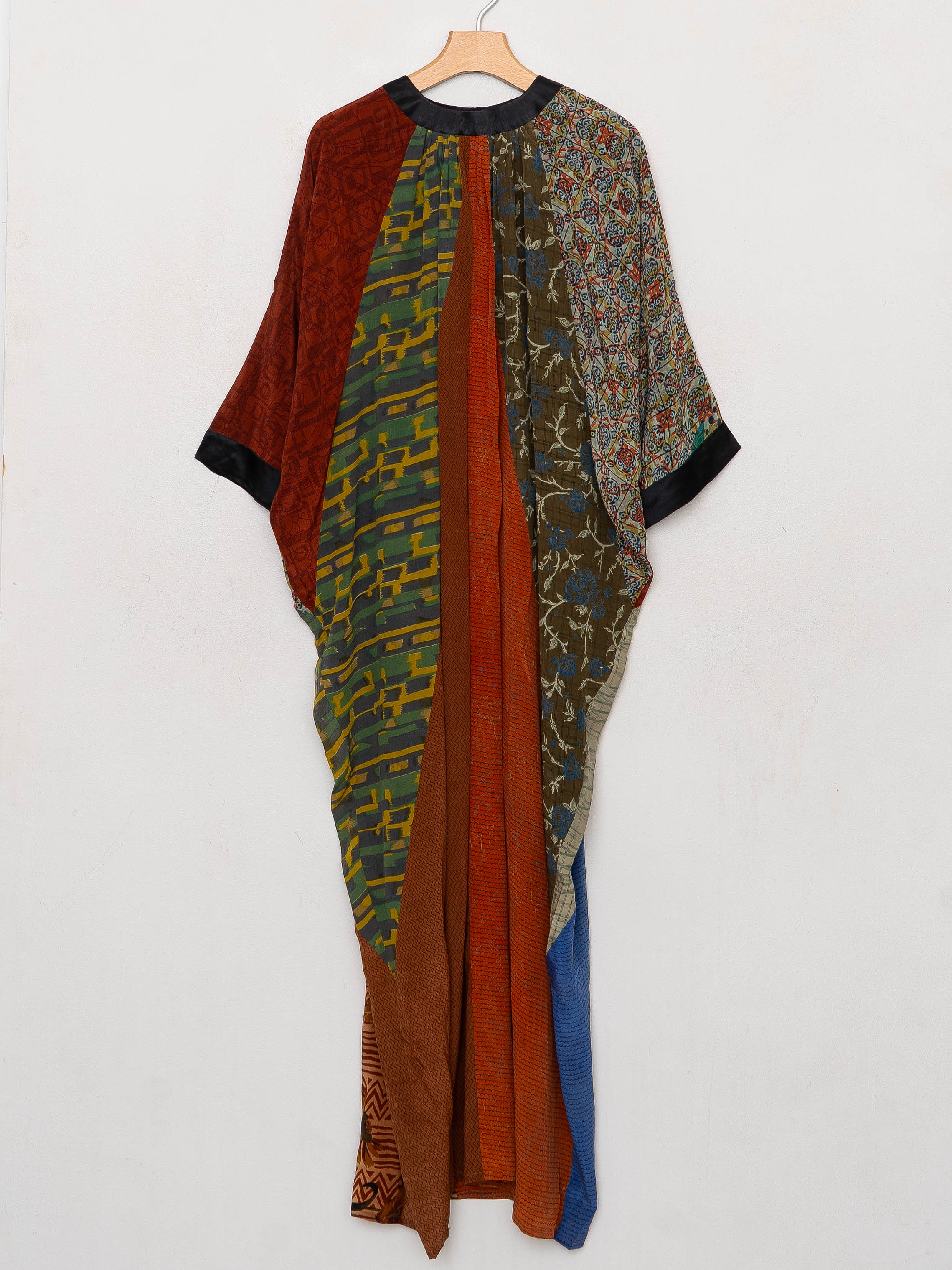 The Simmy Long Dress  - One Size - Upcycled Silk