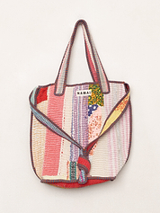 The Xoti II Zero-Waste Quilted Kantha Bag