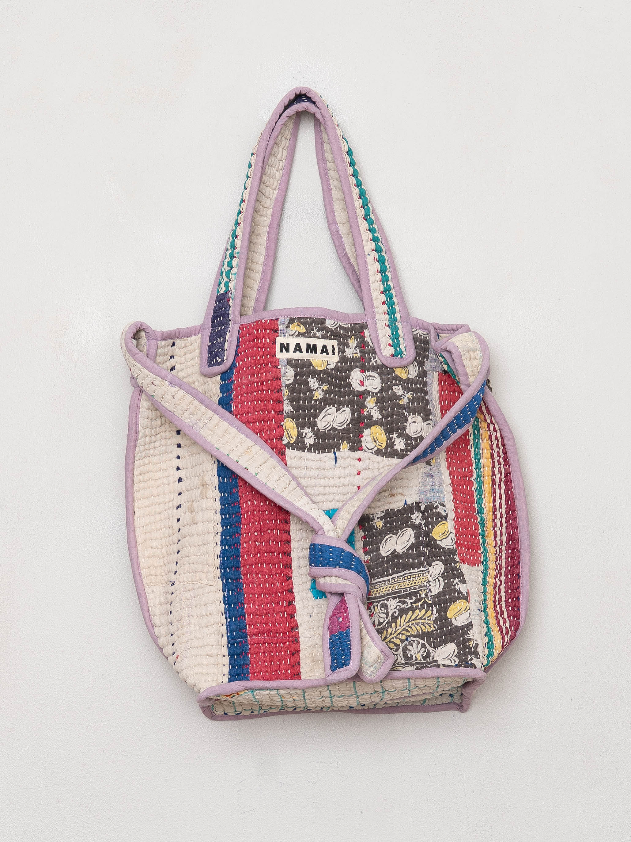 The Xoti II Zero-Waste Quilted Kantha Bag