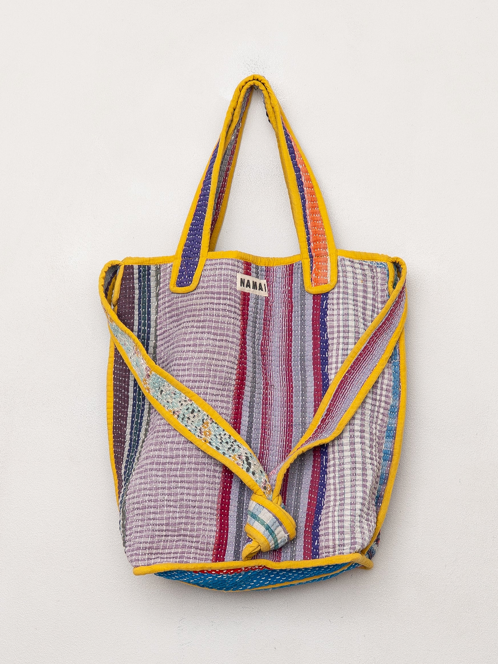 The Xoti II Zero-Waste Quilted Kantha Bag