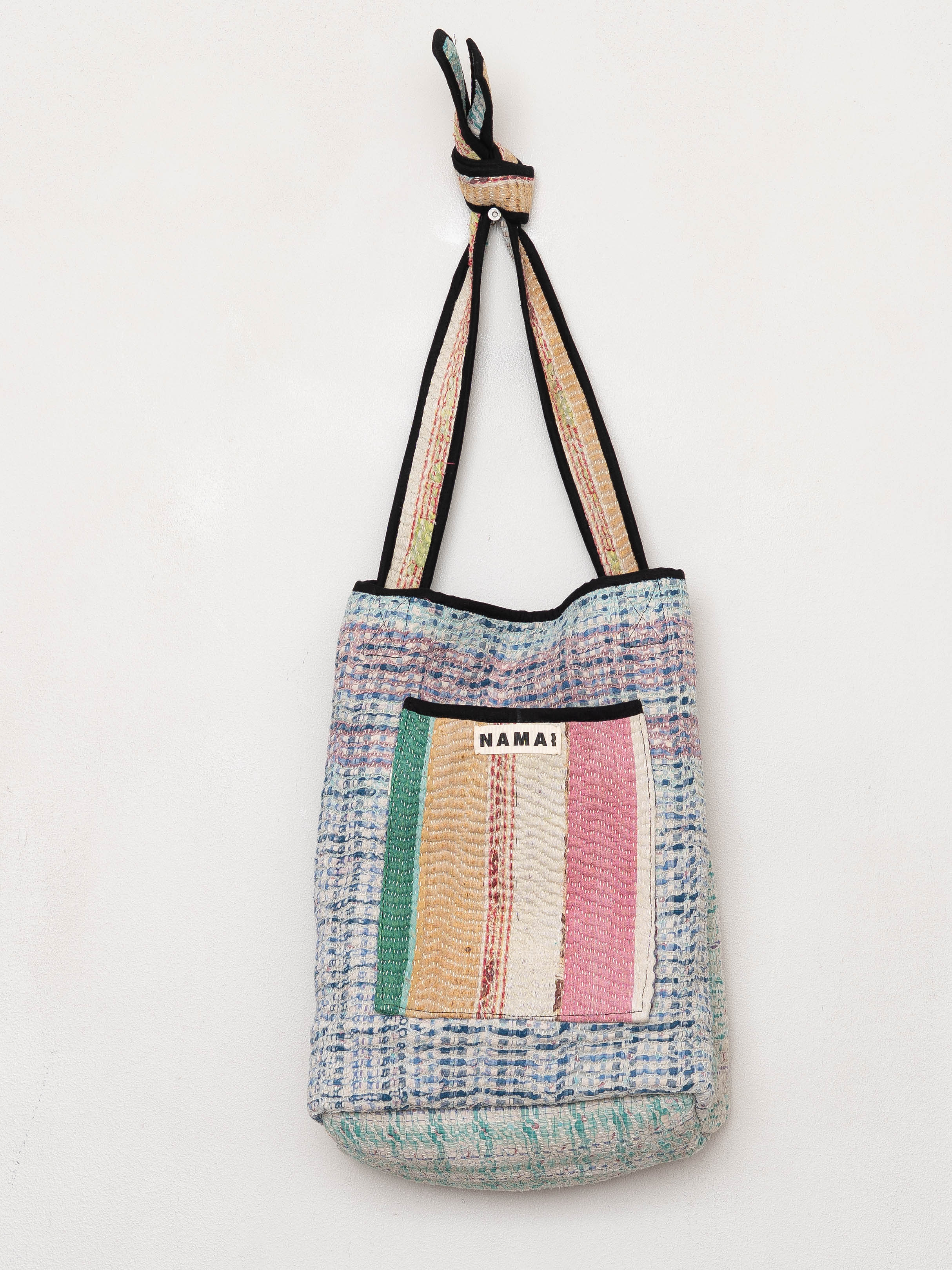 The Xoti II Zero-Waste Quilted Kantha Bag