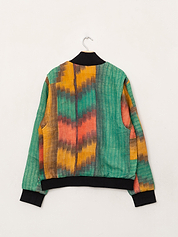The Veda Quilted One-of-a-Kind Bomber Jacket - Large