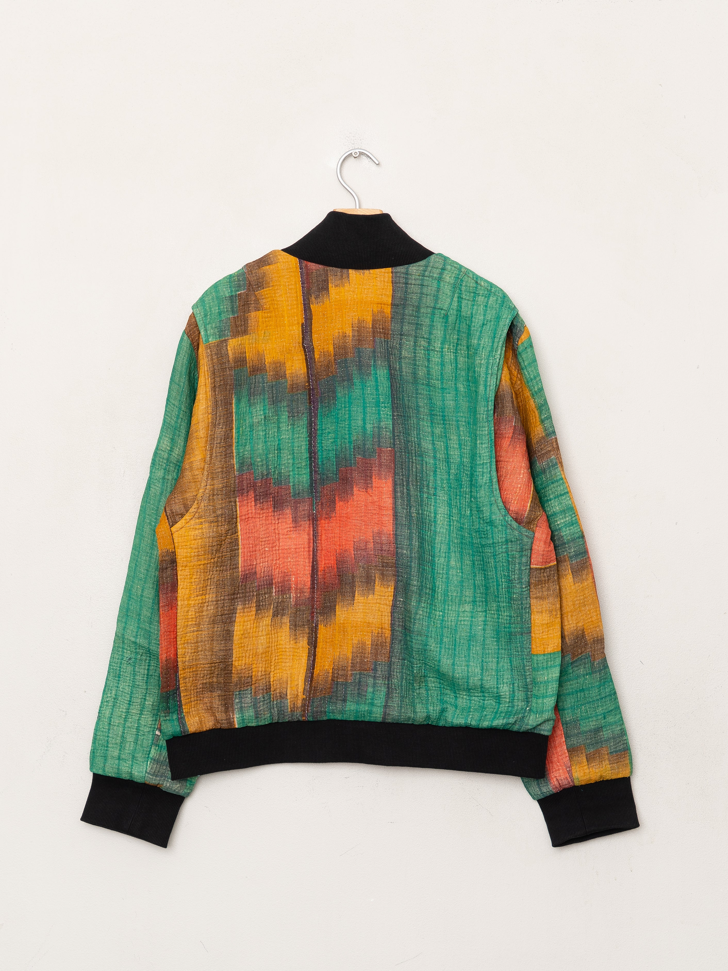 The Veda Quilted One-of-a-Kind Bomber Jacket - Large