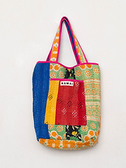 The Xoti II Zero-Waste Quilted Kantha Bag