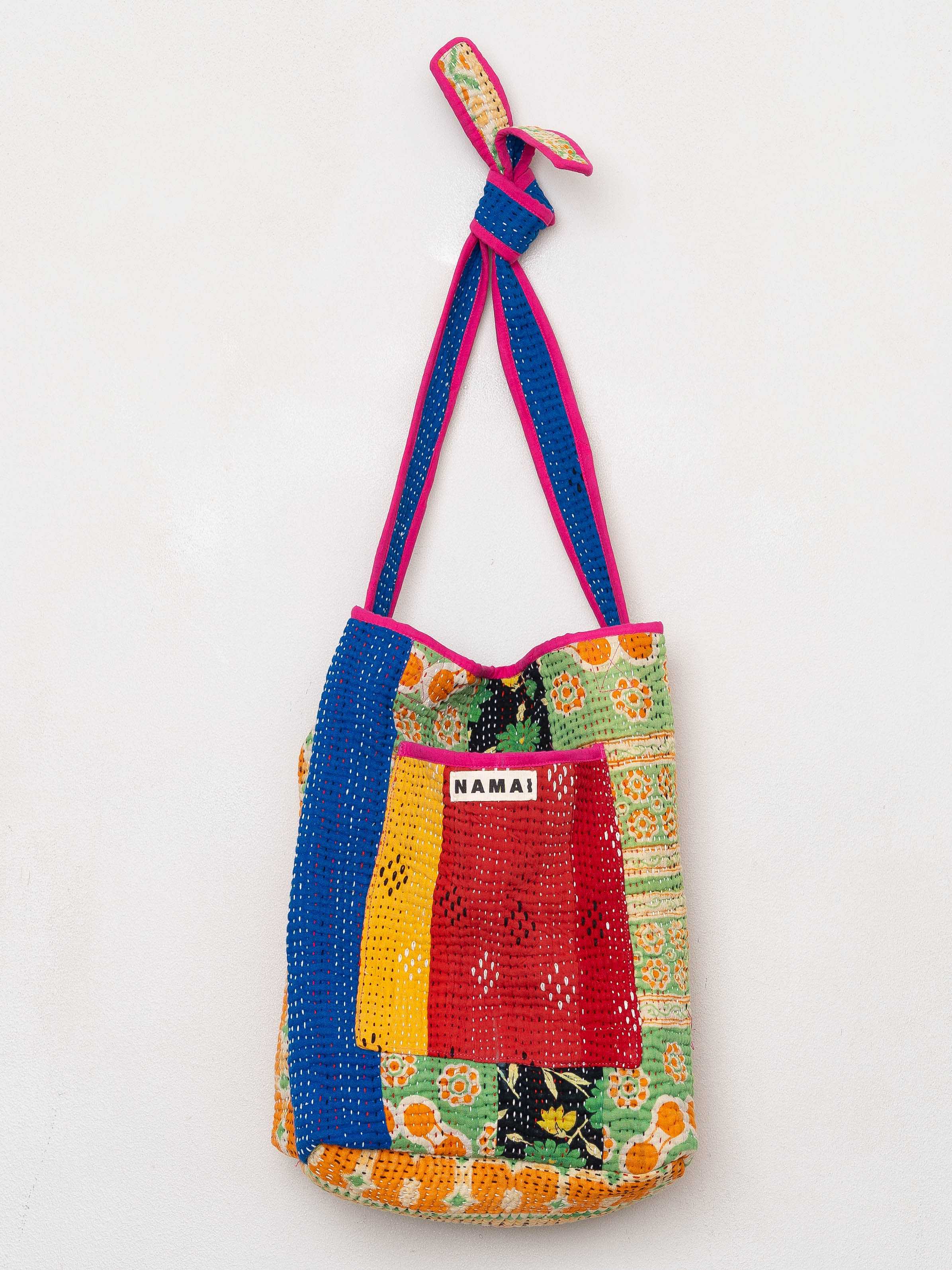 The Xoti II Zero-Waste Quilted Kantha Bag