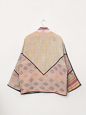 The Ladhiya Quilted Patchwork Kantha Jacket