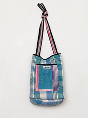 The Xoti II Zero-Waste Quilted Kantha Bag