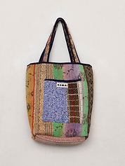 The Xoti II Zero-Waste Quilted Kantha Bag