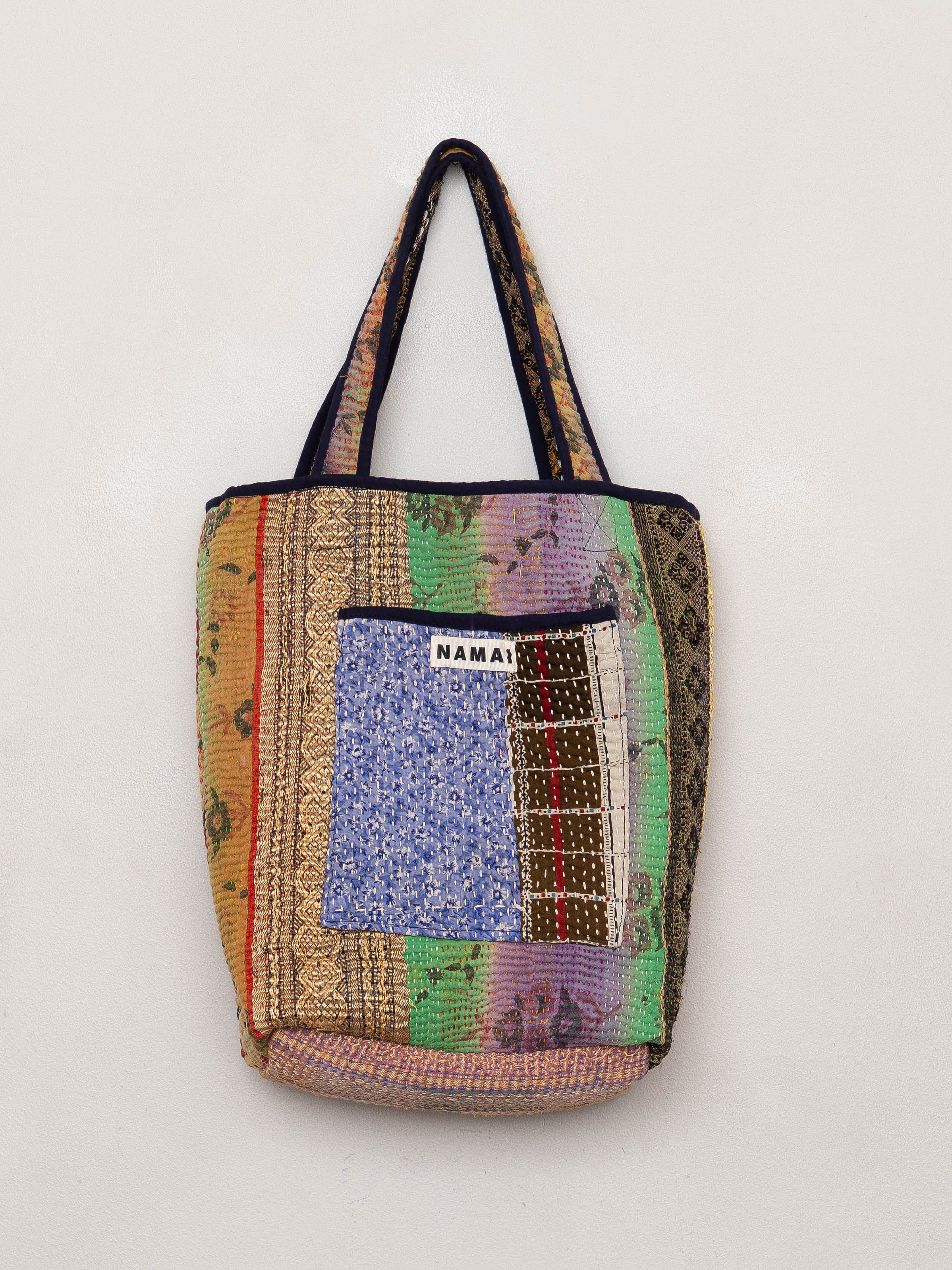 The Xoti II Zero-Waste Quilted Kantha Bag
