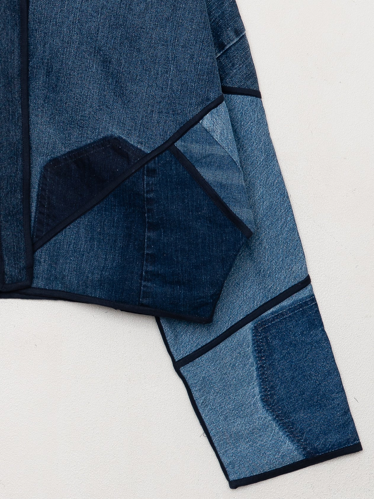 The Kaira Cropped Denim Jacket - Small