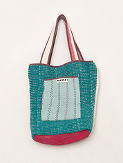 The Xoti II Zero-Waste Quilted Kantha Bag