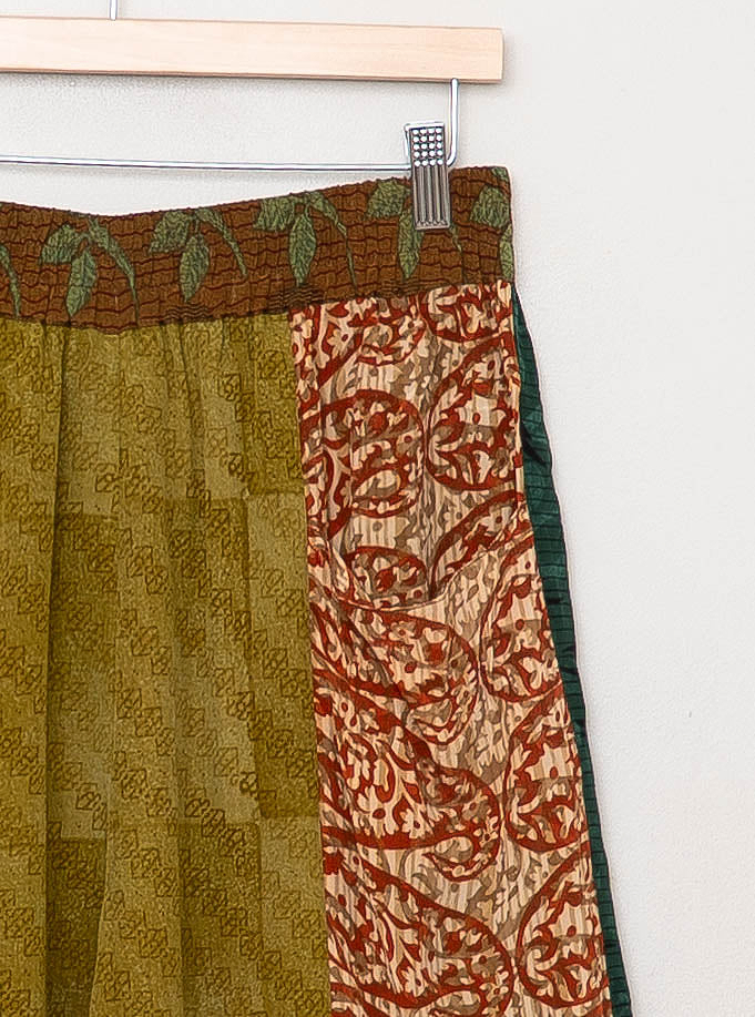 The Nayan Pant - Medium - Upcycled Silk