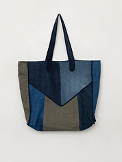 The Pasha Carryall Denim Tote Bag