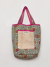 The Xoti II Zero-Waste Quilted Kantha Bag